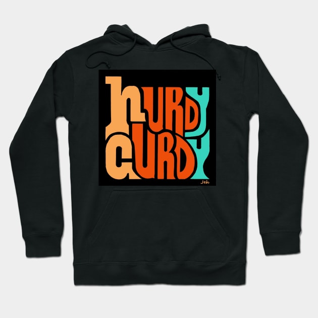 Hurdy gurdy 3 Hoodie by inkle